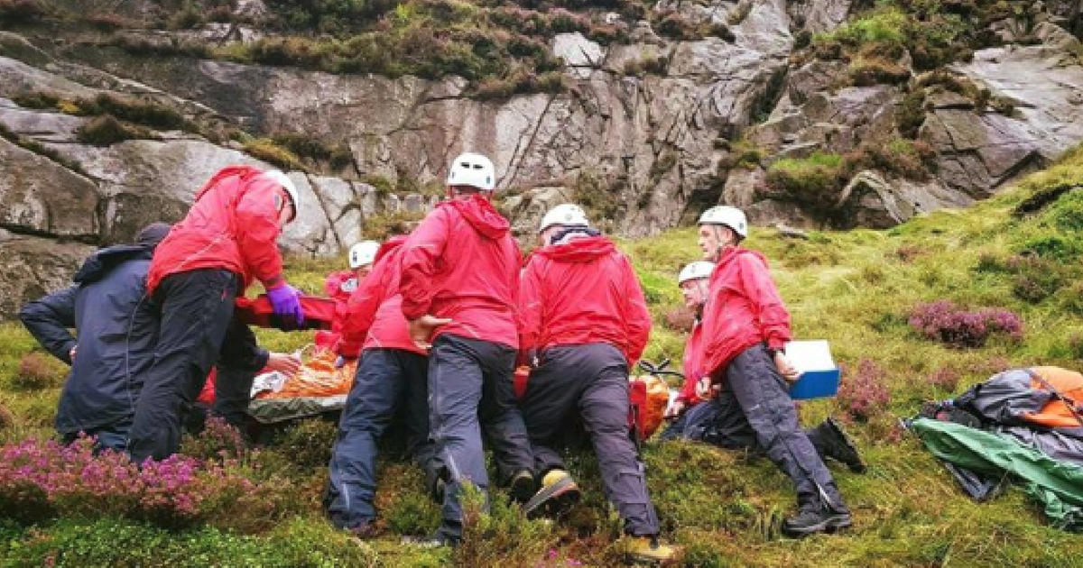 Mountain Rescue Raining Sheep