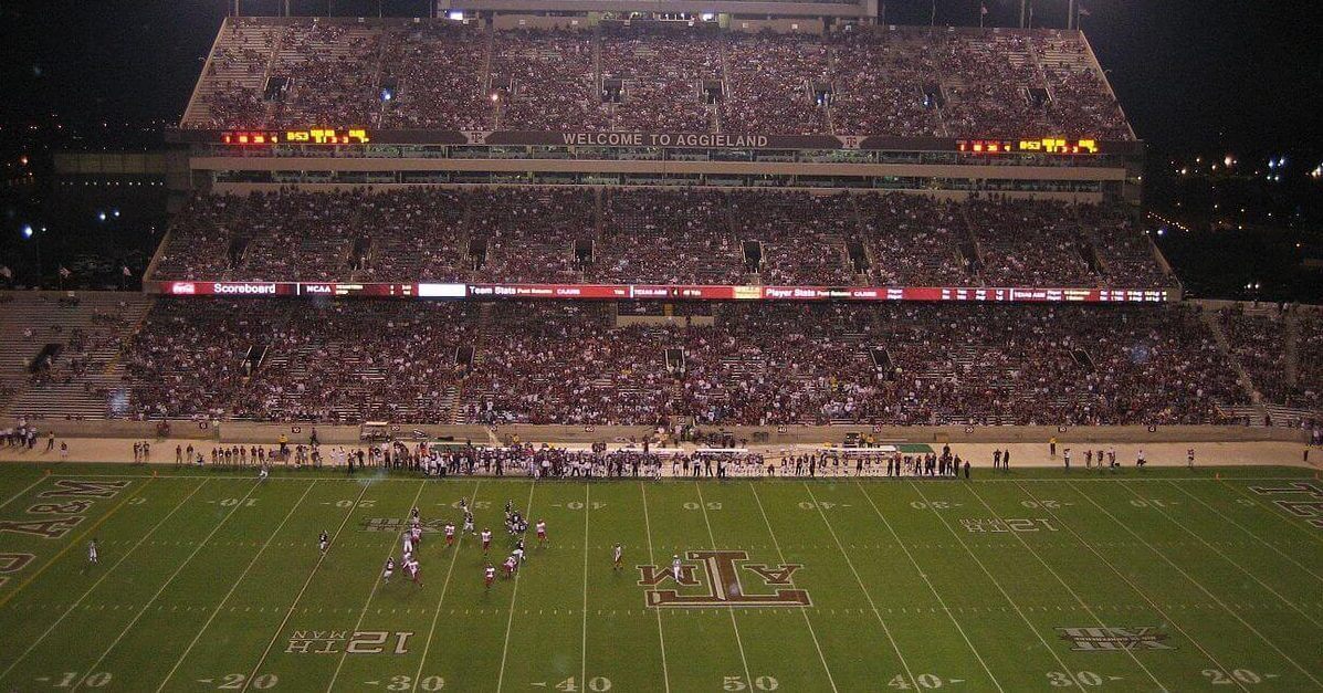Kyle Field, home of the Texas A&M Aggies, during a 2006 home game