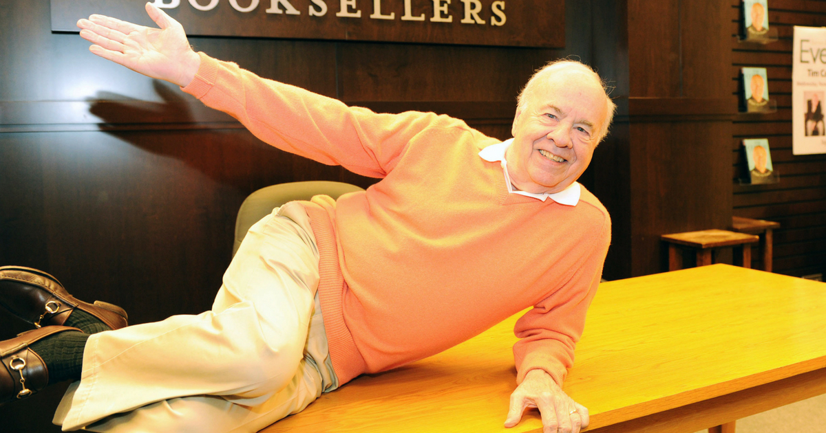 Comedian Tim Conway attends the signing for his book "What's So Funny... My Hilarious Life" at Barnes & Noble bookstore at The Grove on November 13, 2013, in Los Angeles, California.