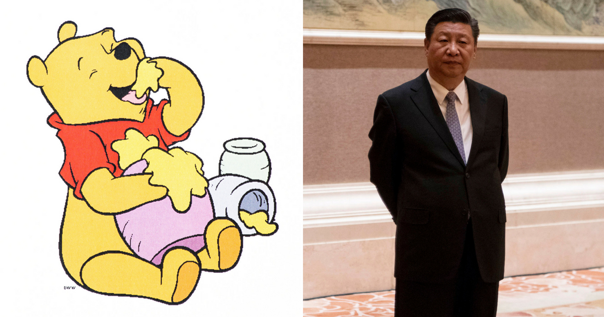 Winnie the Pooh and Chinese President Xi Jinping