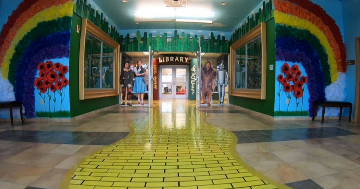One school went above-and-beyond in their transformations for back-to-school.