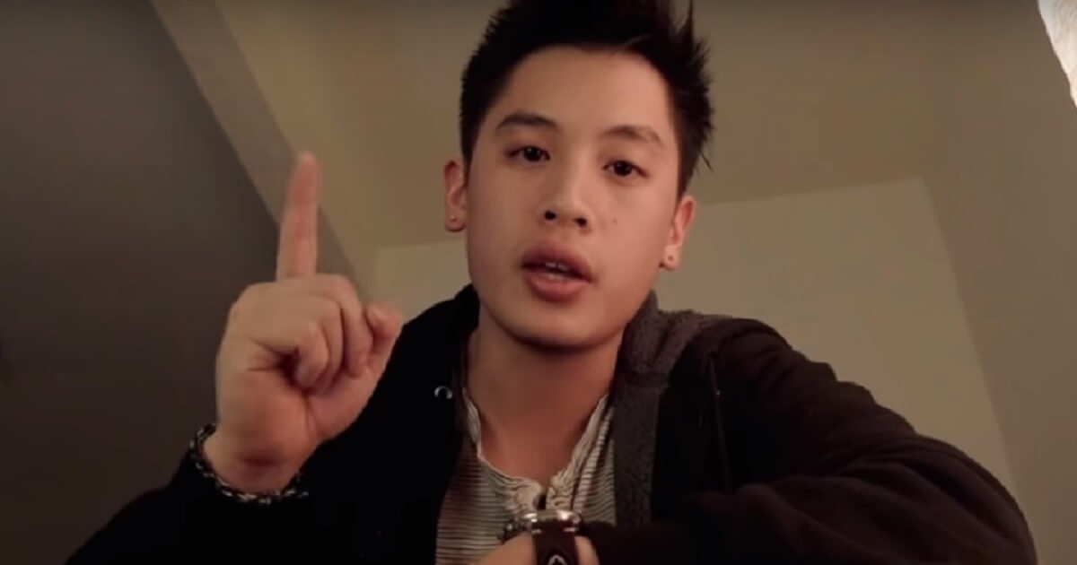 Zach Hing speaking into camera