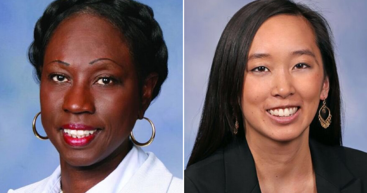 State Rep. Bettie Cook Scott and State Rep. Stephanie Chang