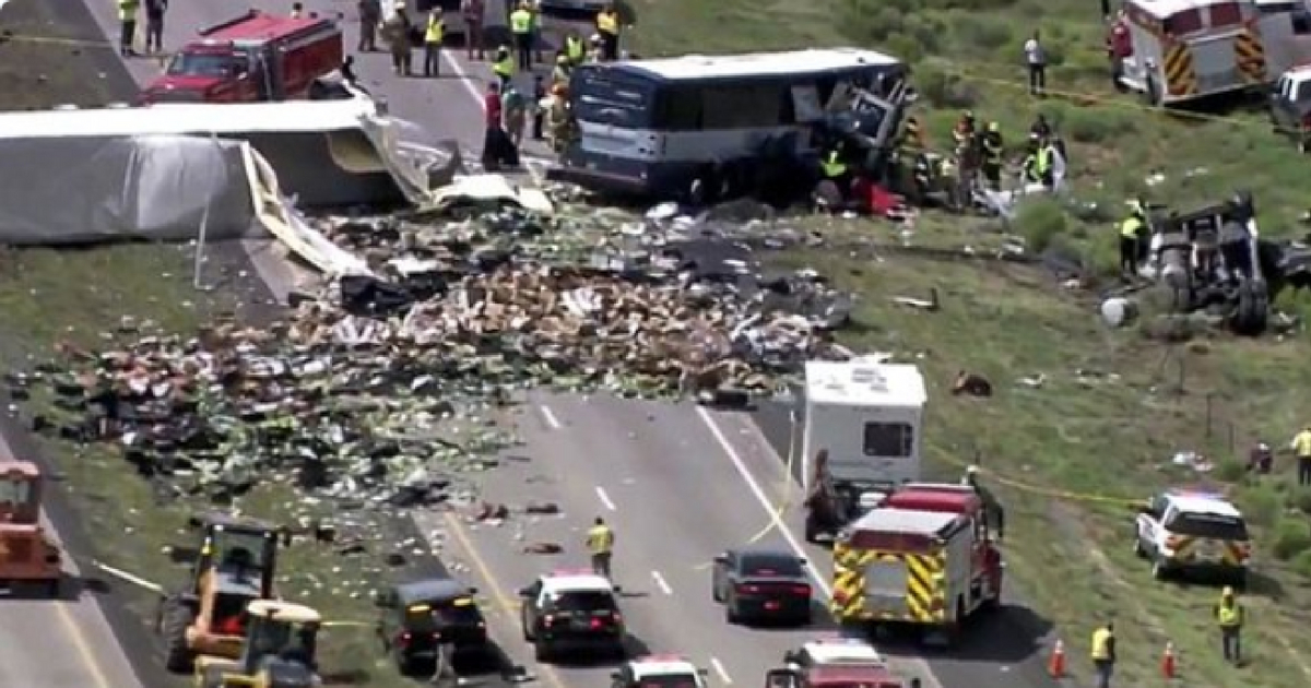 Deadly bus crash in New Mexico