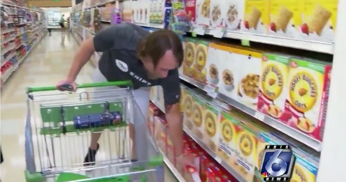 A former teacher quits job to become full time grocery shopper