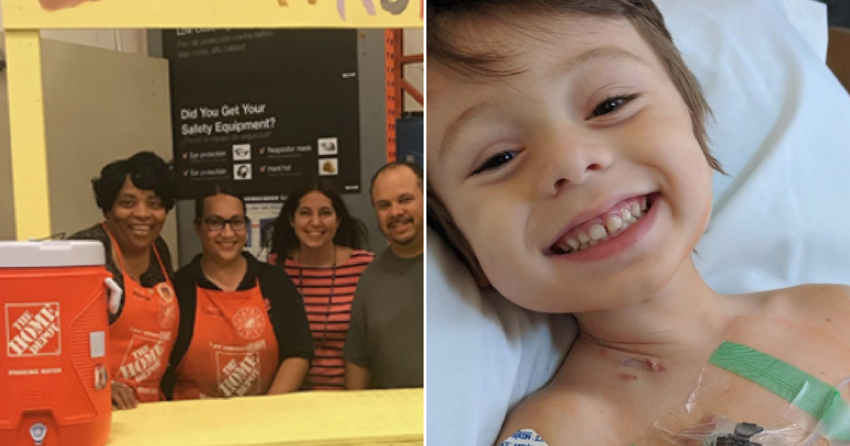 Home depot workers/Silas with cancer