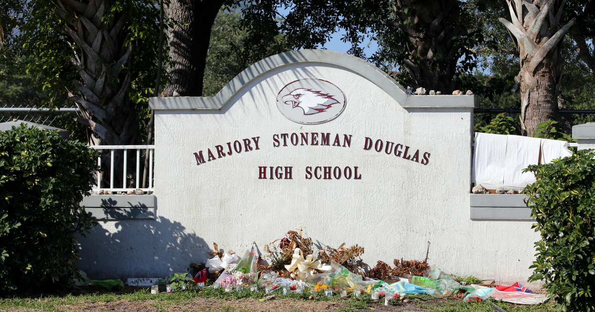 Sign for Majory Stoneman Douglas High School
