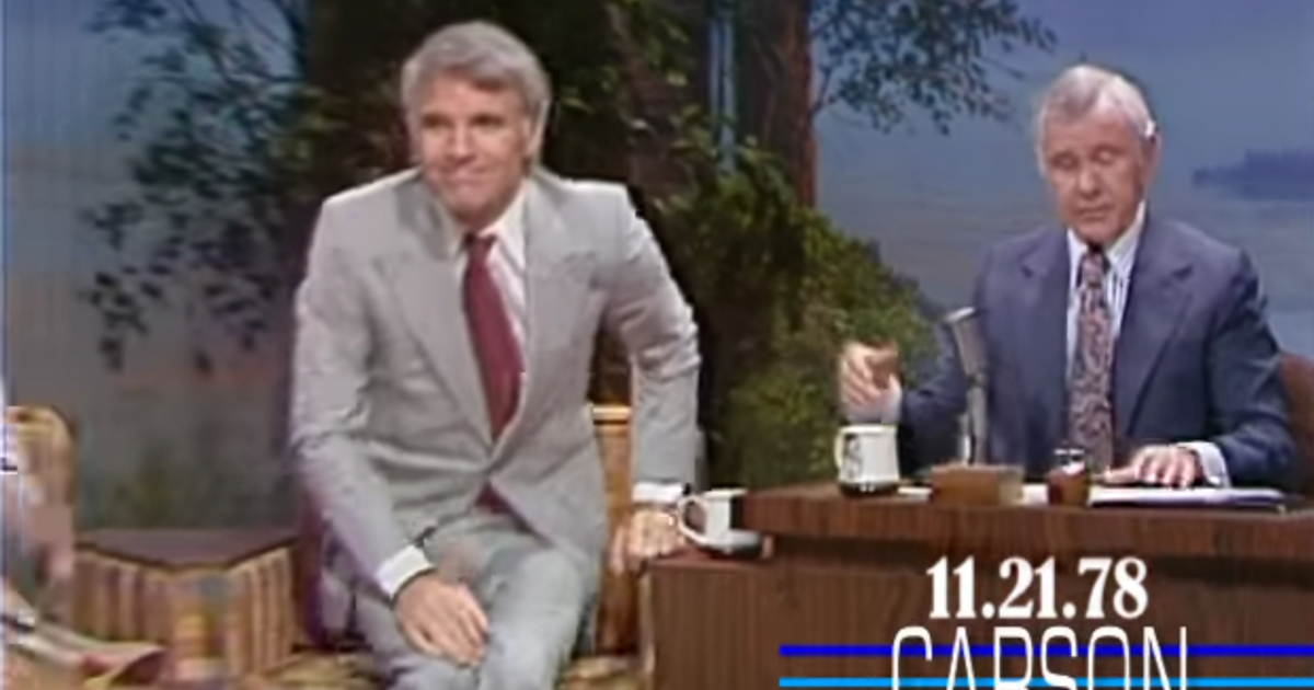 Steve Martin on Johnny Carson Show