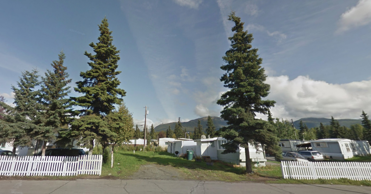 The Rangeview Mobile Home Park in East Anchorage.
