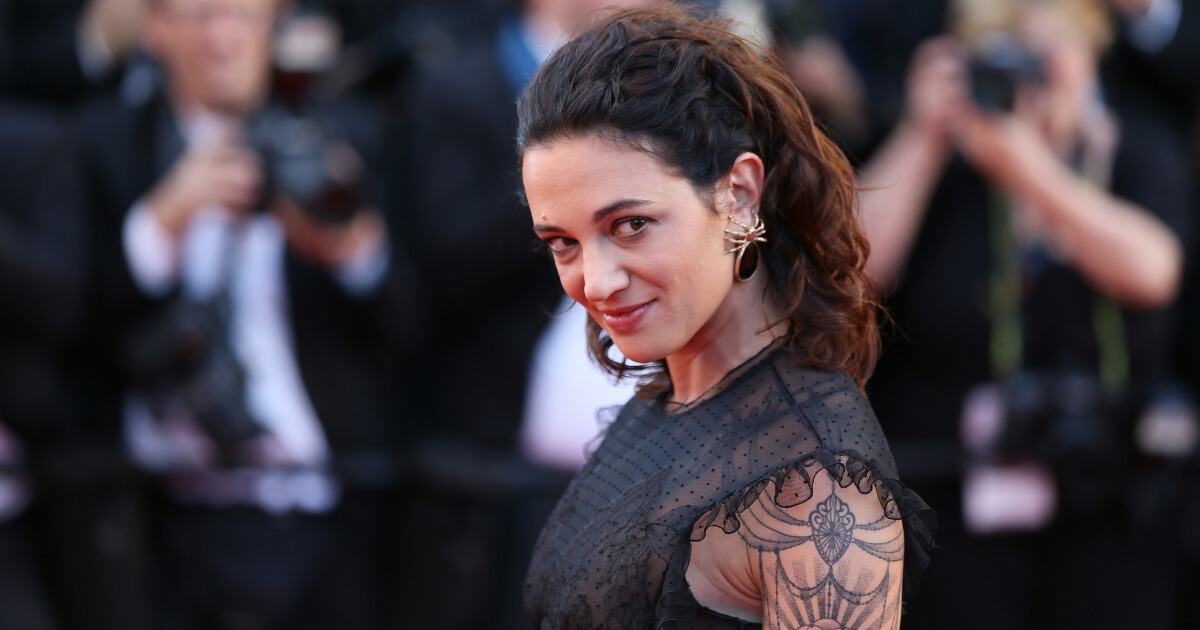 Asia Argento attends the 'Ismael's Ghosts (Les Fantomes d'Ismael)' screening and Opening Gala during the 70th annual Cannes Film Festival at Palais on May 17, 2017, in Cannes, France.