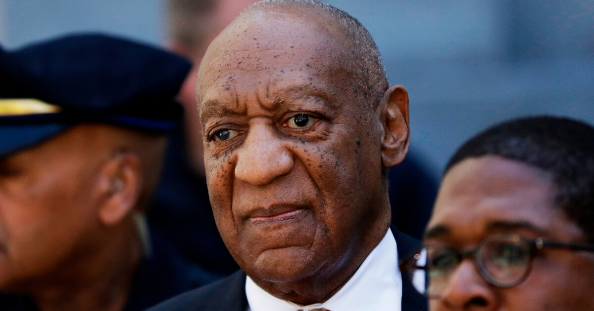 Bill Cosby as he left the Montgomery County Courthouse in Pennsylvania after being convicted in April of drugging and molesting a woman.