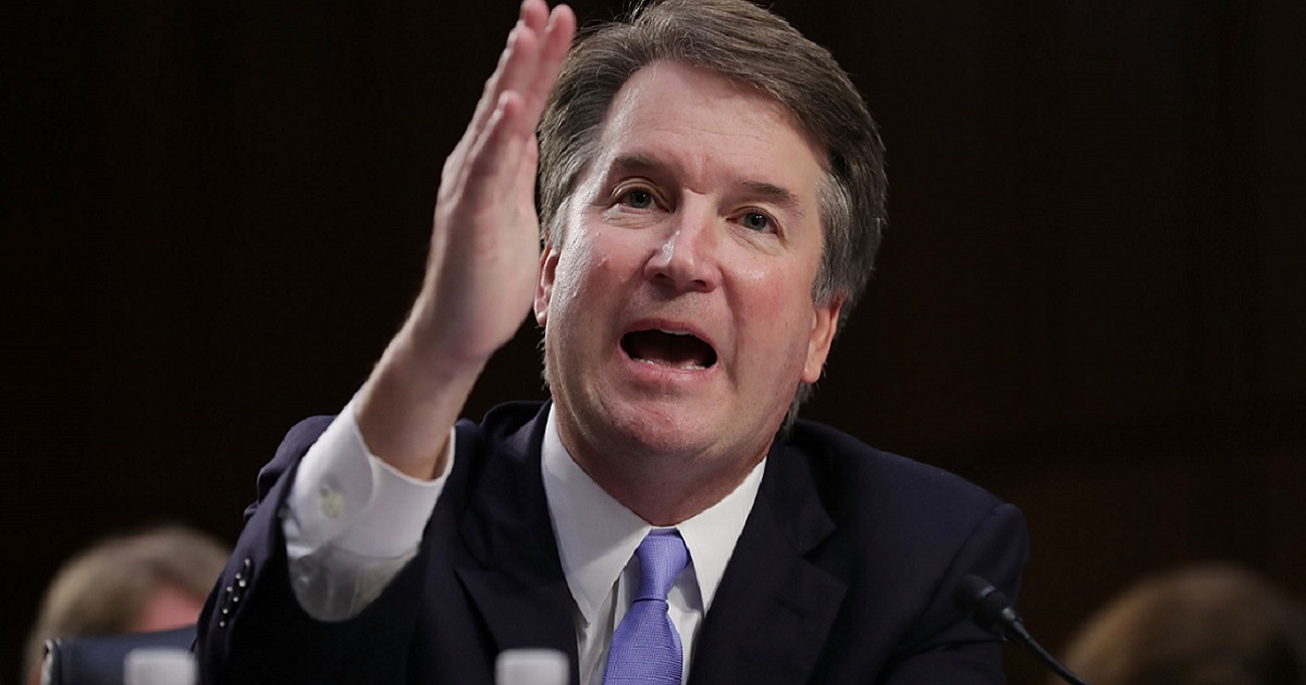 Supreme Court nominee Brett Kavanaugh gestures during his confirmation hearing on Sept. 6.