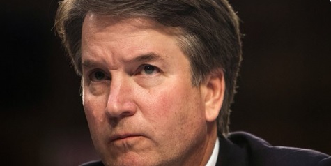 Picture of Kavanaugh's face.