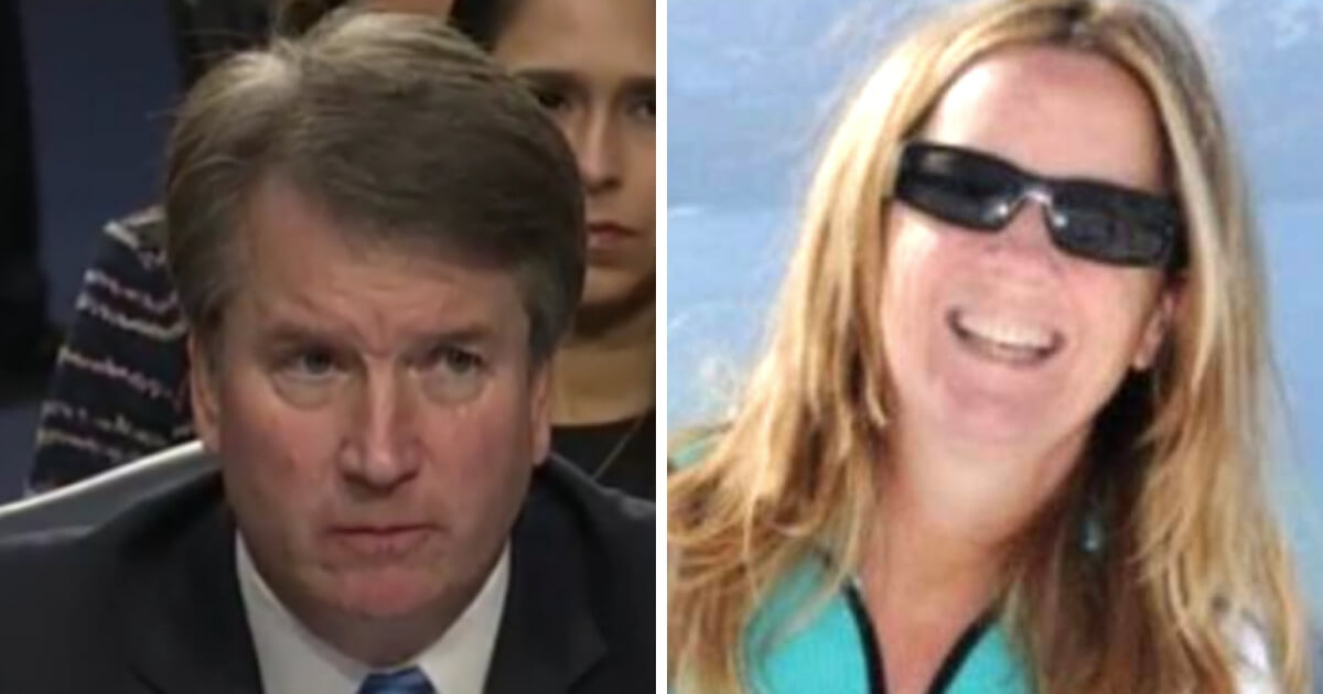 Supreme Court nominee Brett Kavanaugh, left, and Christine Ford, the woman who claims Kavanaugh assaulted her at a part when the two were in high school.