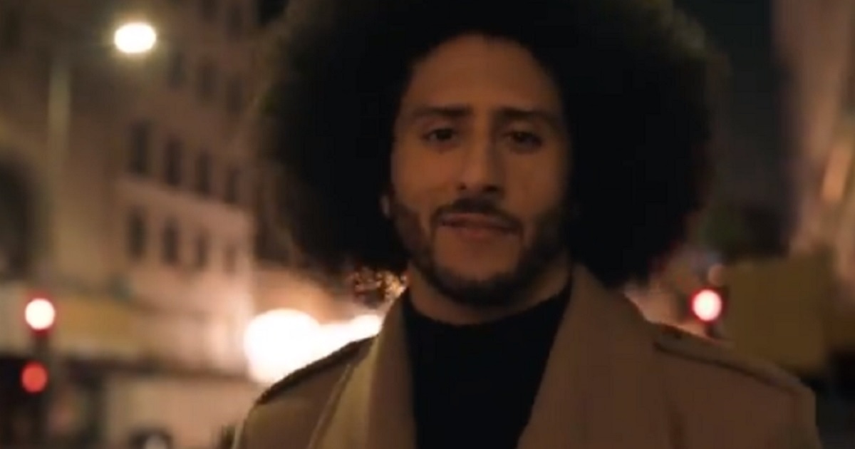 Colin Kaepernick appears in Nike's latest television commercial.