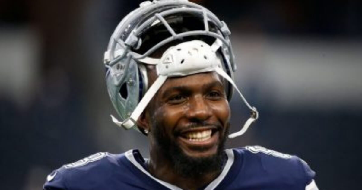 Dez Bryant warms up for the Dallas Cowboys before a 2017 game against the Los Angeles Chargers.