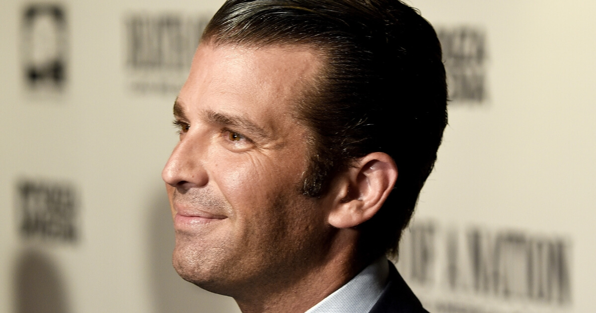 Donald Trump Jr. attends a movie premiere in Washington on Aug. 1.