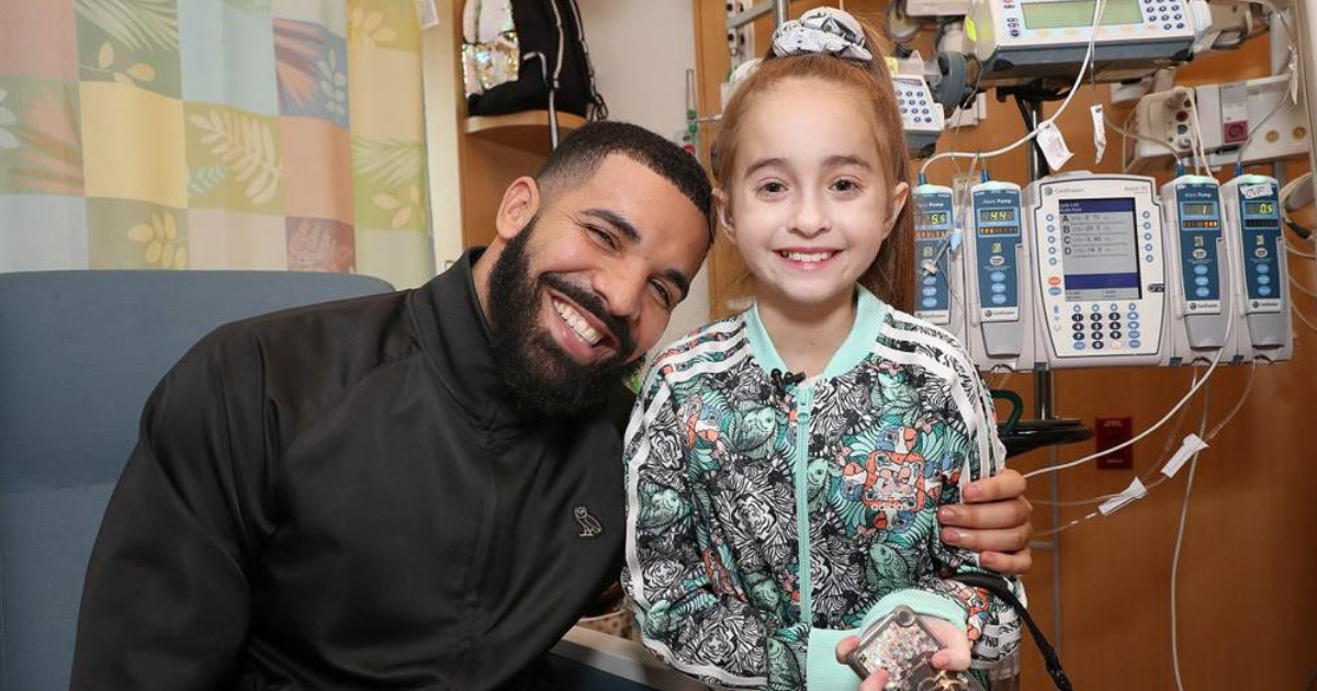Drake and 11-year-old Sofia.
