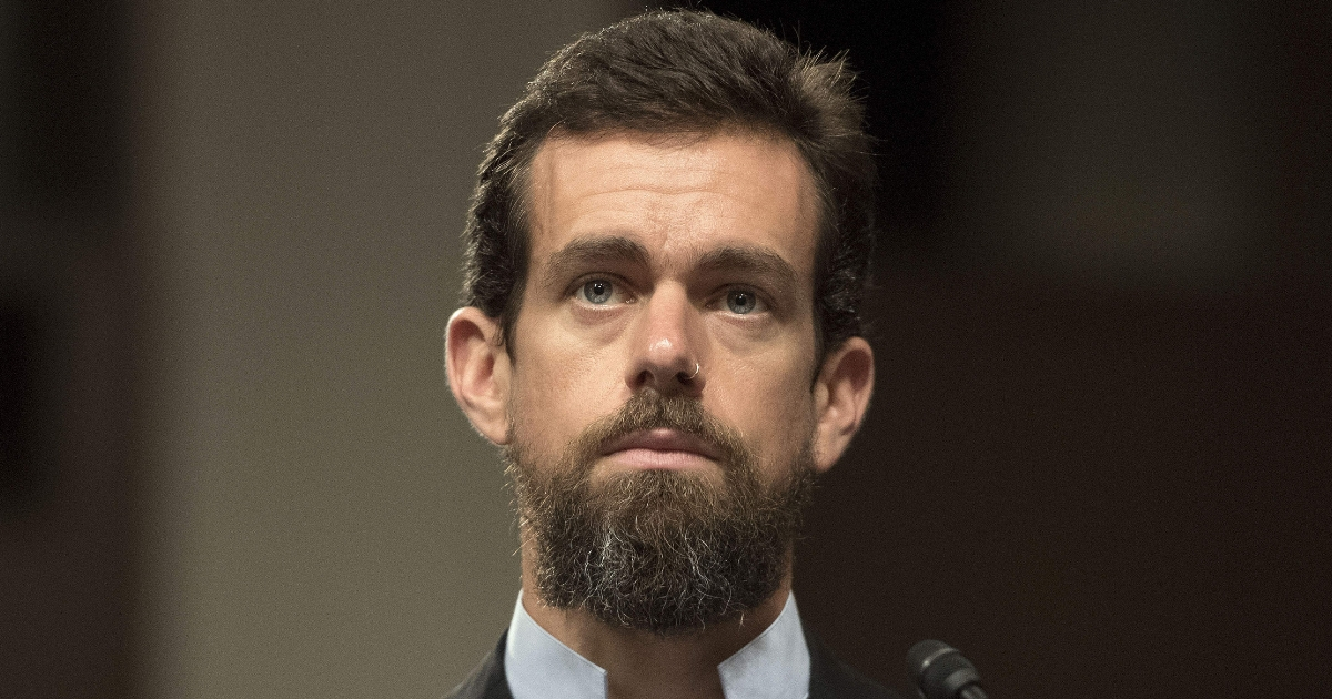 CEO of Twitter Jack Dorsey testifies before the Senate Intelligence Committee on Capitol Hill in Washington, DC, on Sept. 5, 2018.