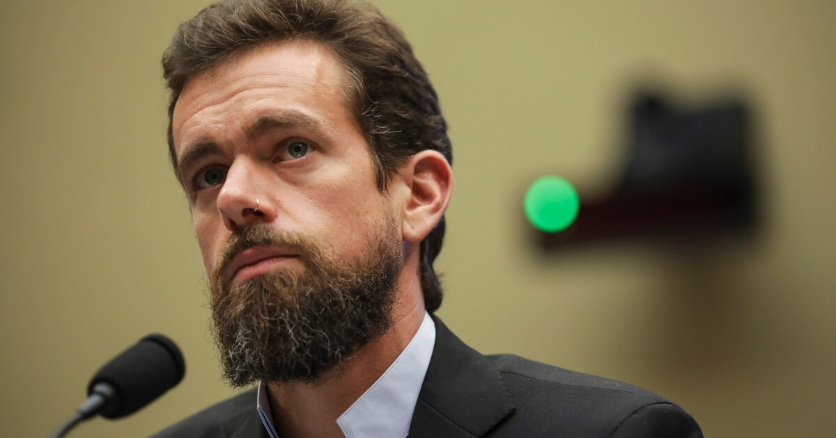 Twitter chief executive officer Jack Dorsey testifies during a House Committee on Energy and Commerce hearing about Twitter's transparency and accountability, on Capitol Hill, Sept. 5, 2018, in Washington, D.C.