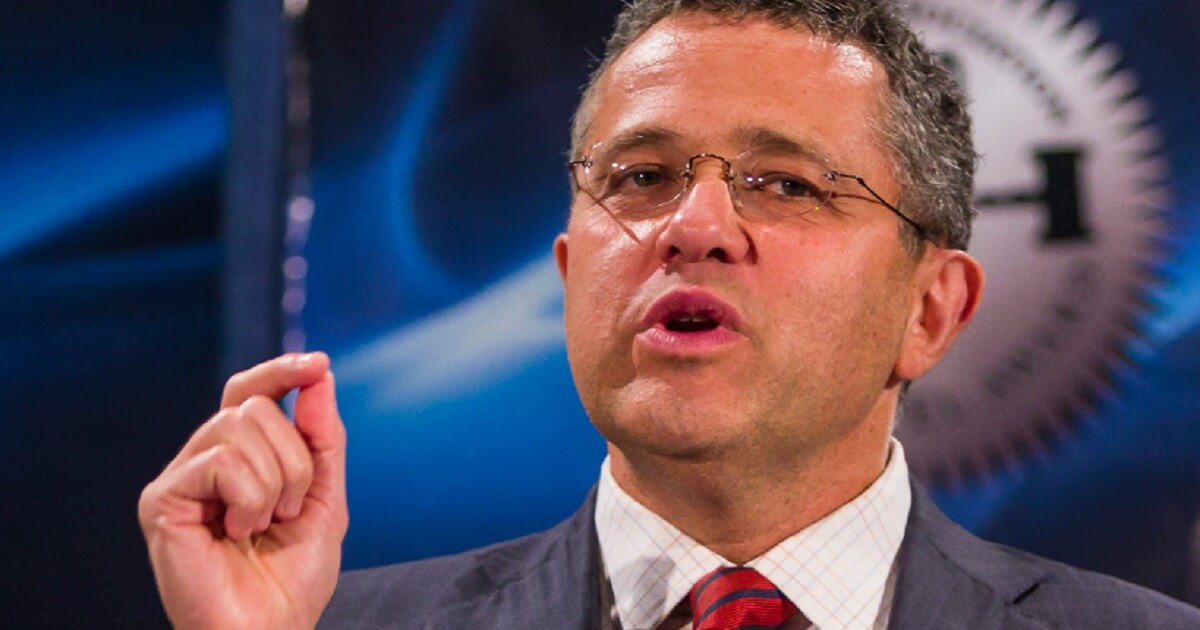 Jeffrey Toobin pictured speaking at a event in 2016.