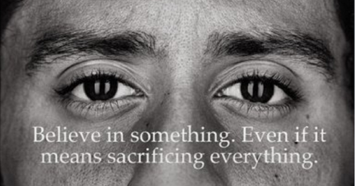 Colin Kapernick is the face of Nike's latest ad campaign.