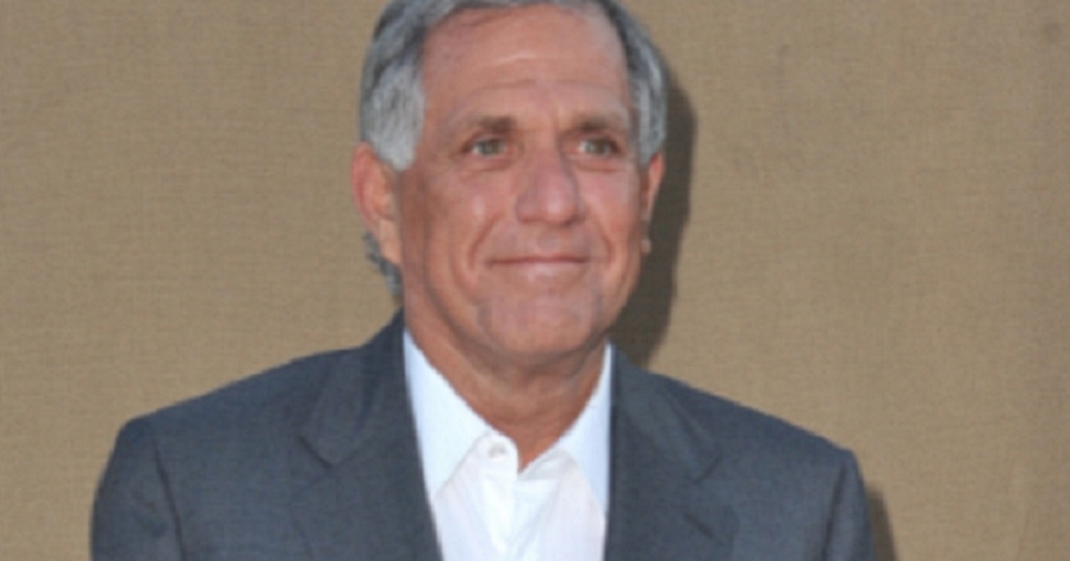 Former CBS CEO Leslie Moonves is pictured in a photo from 2013 in Beverly Hills.
