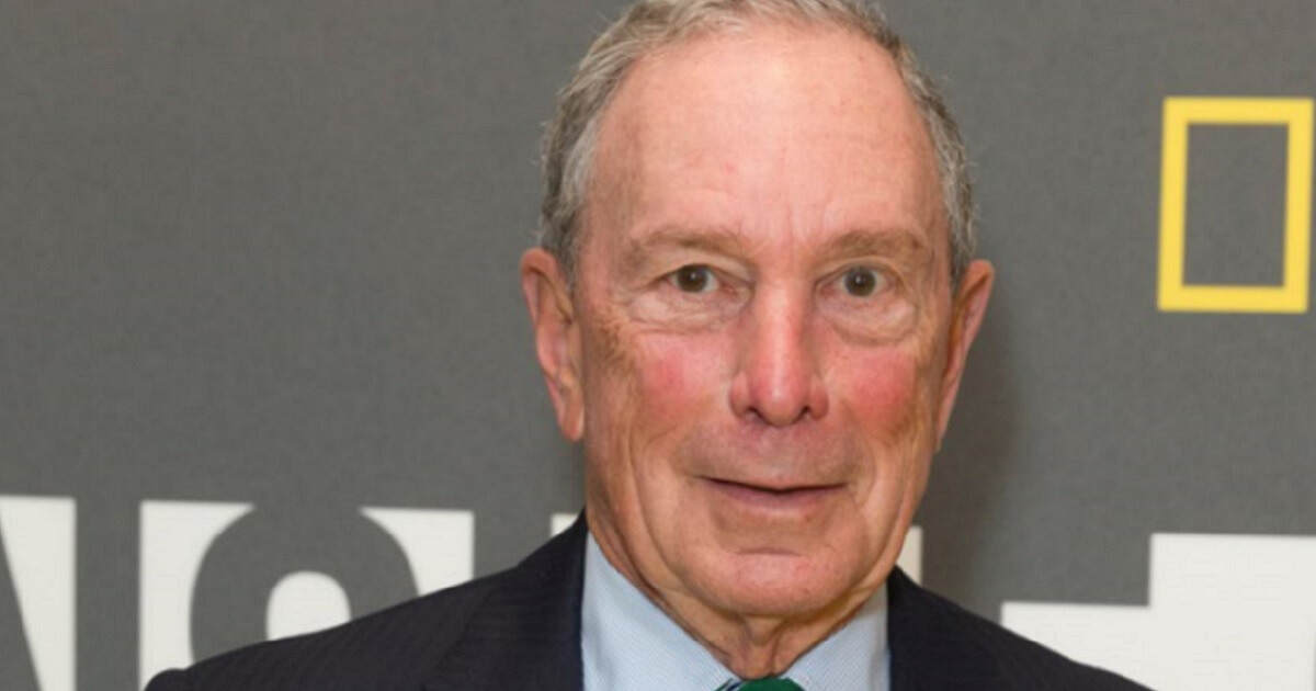 Former New York City Mayor Michael Bloomberg is pictured at an April event at the Museum of Modern Art in New York City.