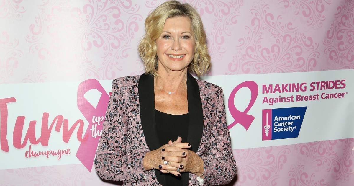 Entertainer Olivia Newton-John attends 'Turn Up the Pink' champagne brunch benefiting Making Strides Las Vegas to raise awareness and support for breast cancer research as part of the Hard Rock Cafe's Hard Rock Heals global charitable initiative at the Hard Rock Cafe Las Vegas Strip on Oct. 23, 2016, in Las Vegas, Nevada.