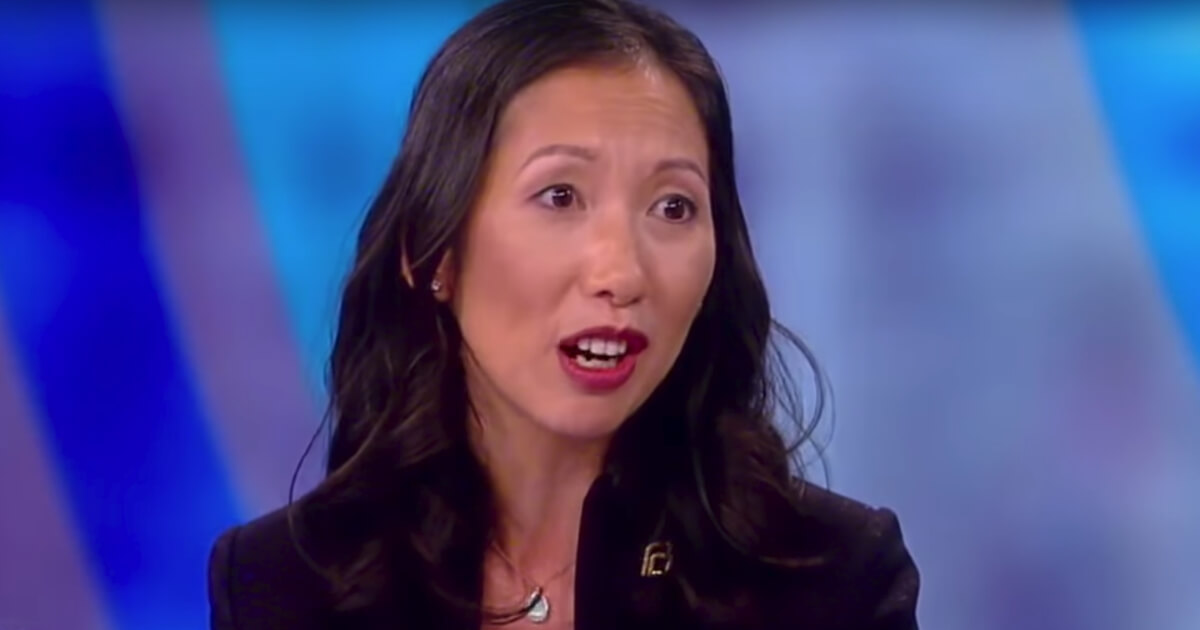 New Planned Parenthood Leana Wen appears on ABC's "The View."