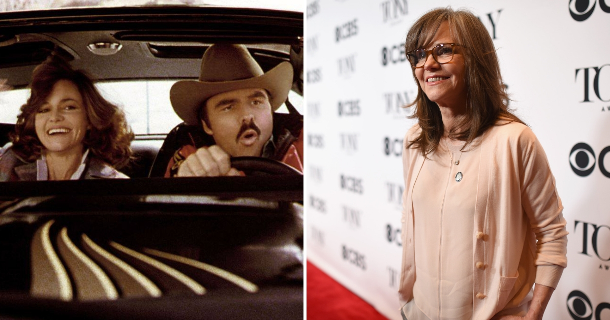 Sally Field and Burt Reynolds.