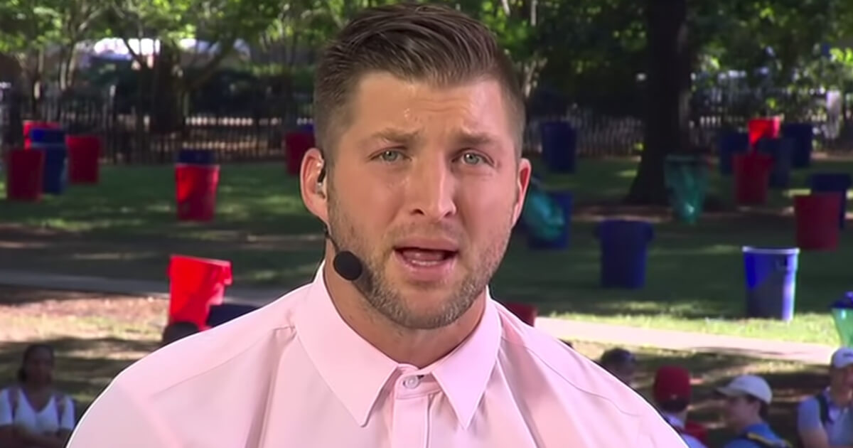 Former Florida Gator Tim Tebow gave his former team a reality check during a guest spot on ESPN's "First Take" on Friday.