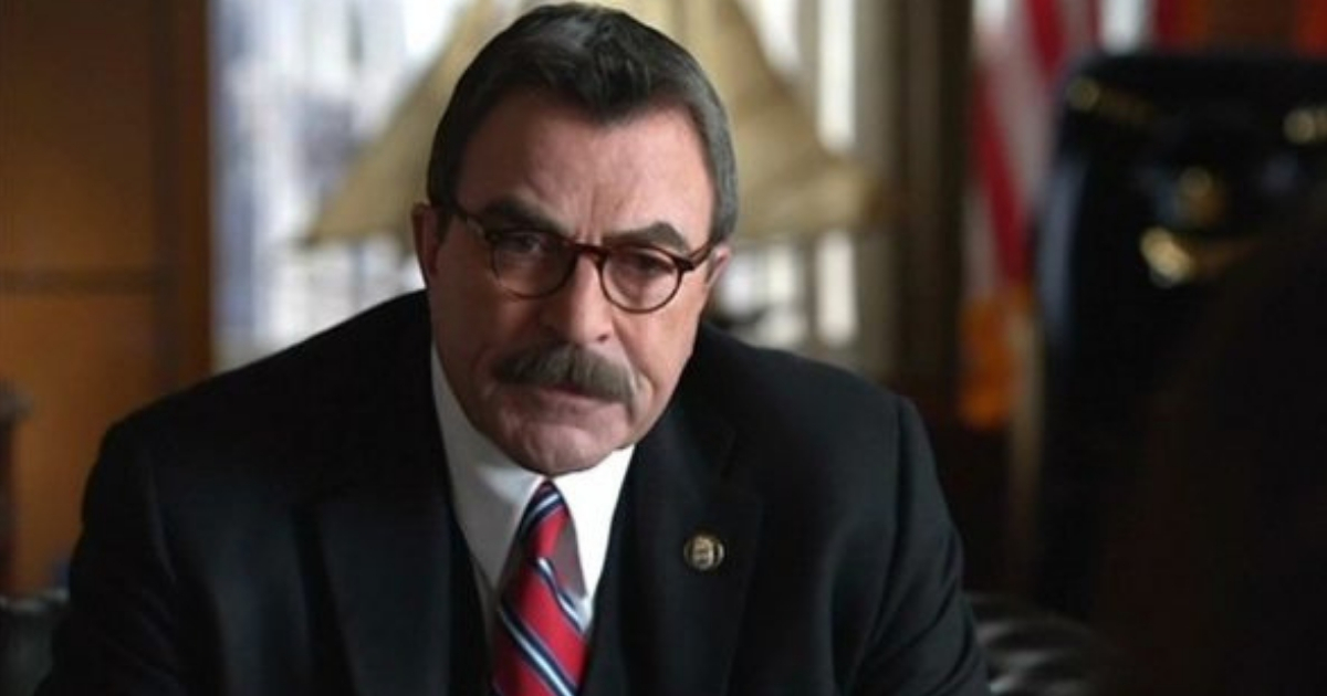 Actor Tom Selleck in the CBS drama 'Blue Bloods.'