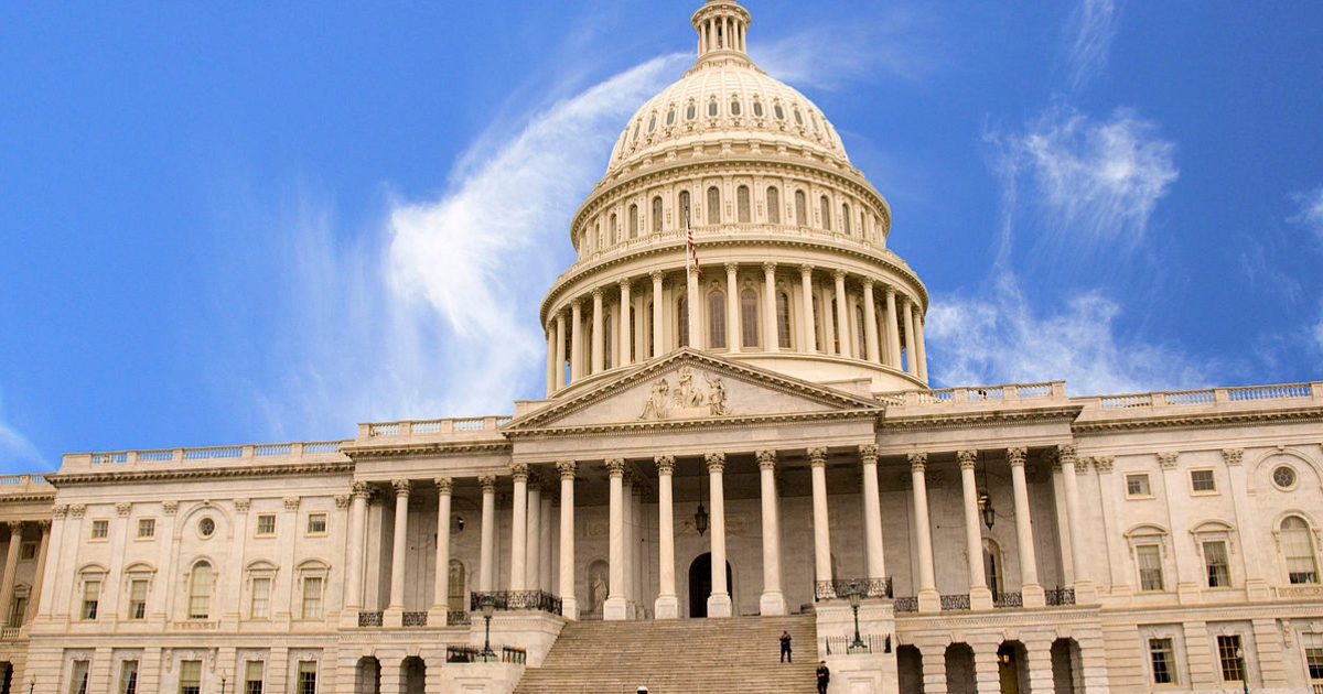 The exterior of the U.S. Capitol