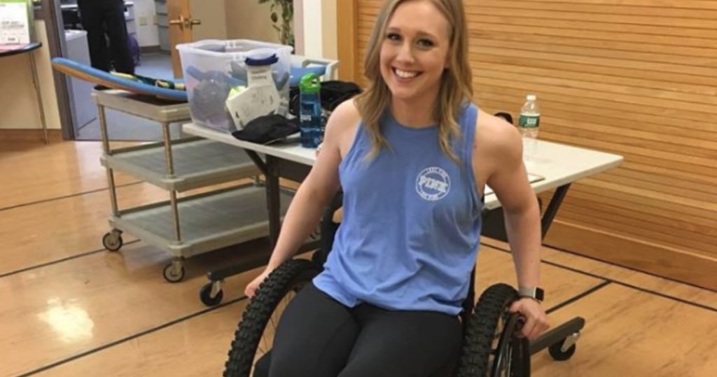 Woman Paralyzed After Falling from Balcony. Says She's Now 'Happier