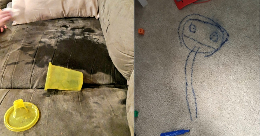 Pictures of children's messes