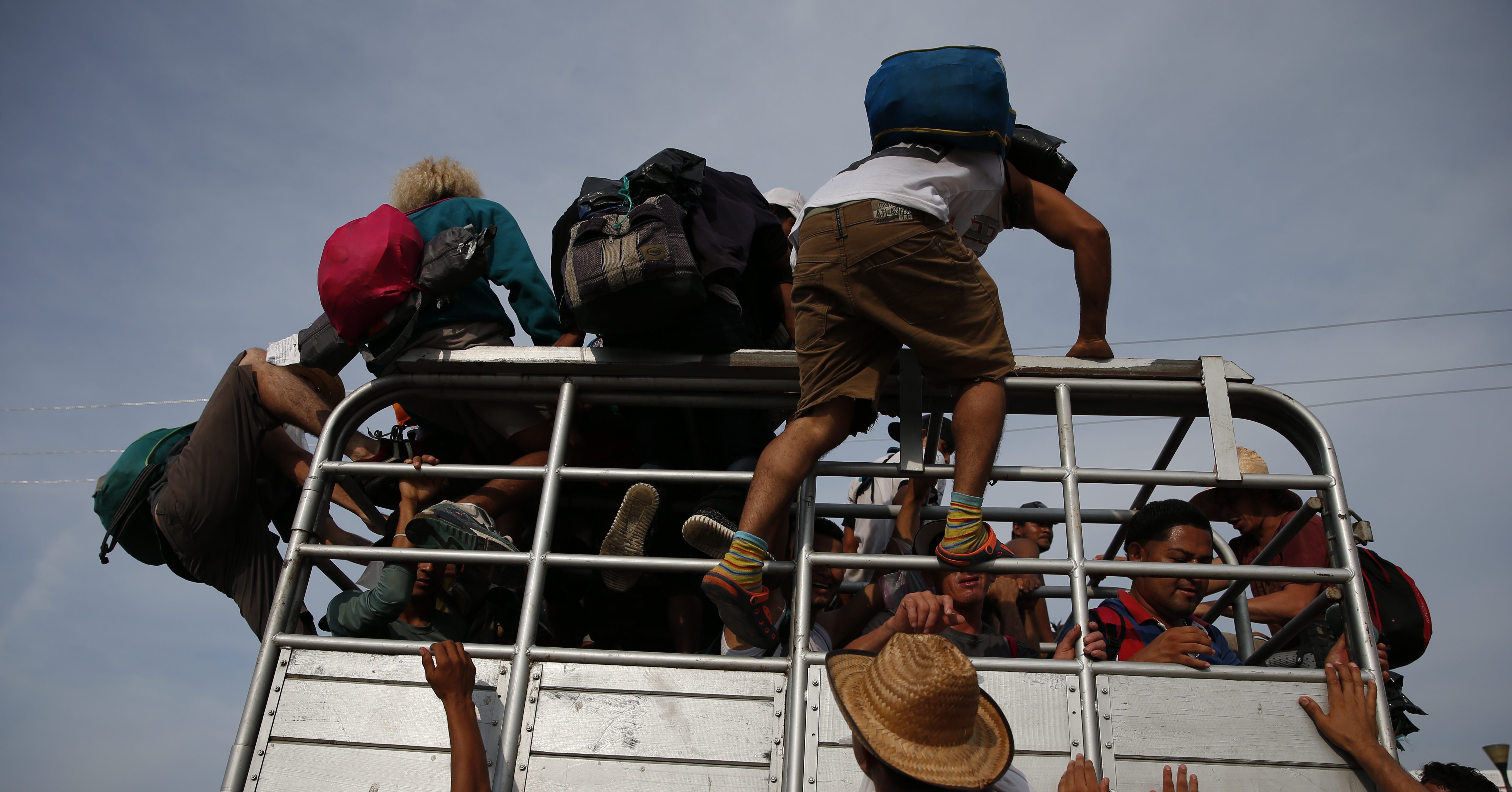 APTOPIX Central America Migrant Caravan