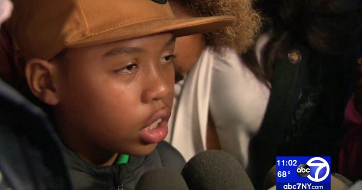 9-year-old Jeremiah Harvey talks about the woman who accused him of sexual assault.