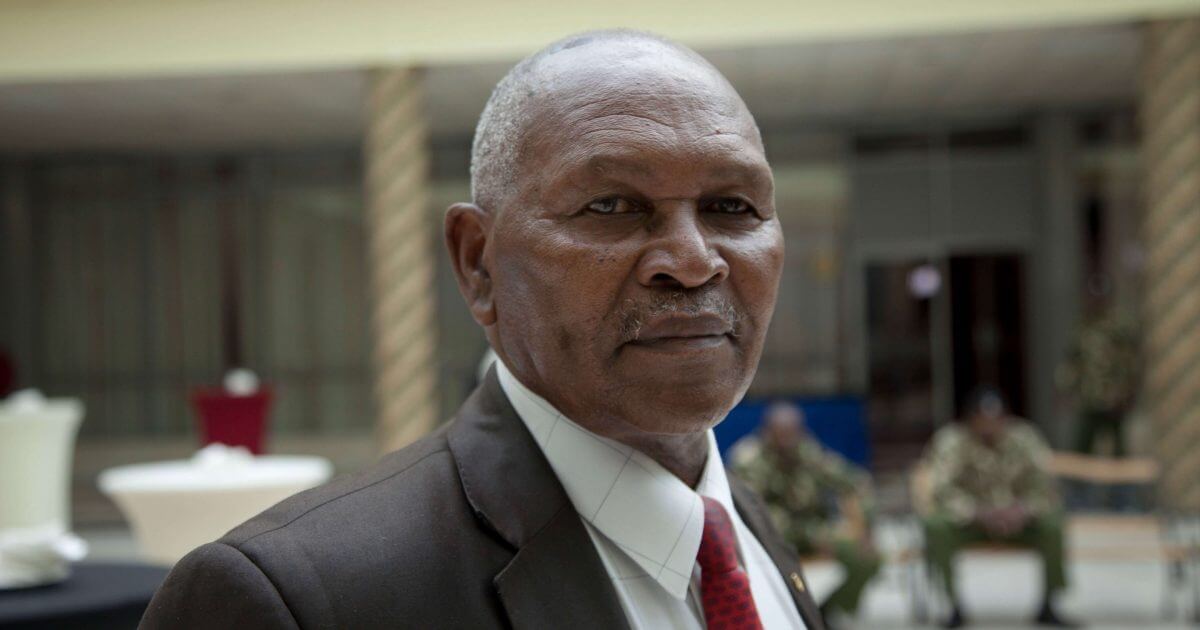 Incumbent head of Kenya's National Olympic Committee Kipchoge 'Kip' Keino