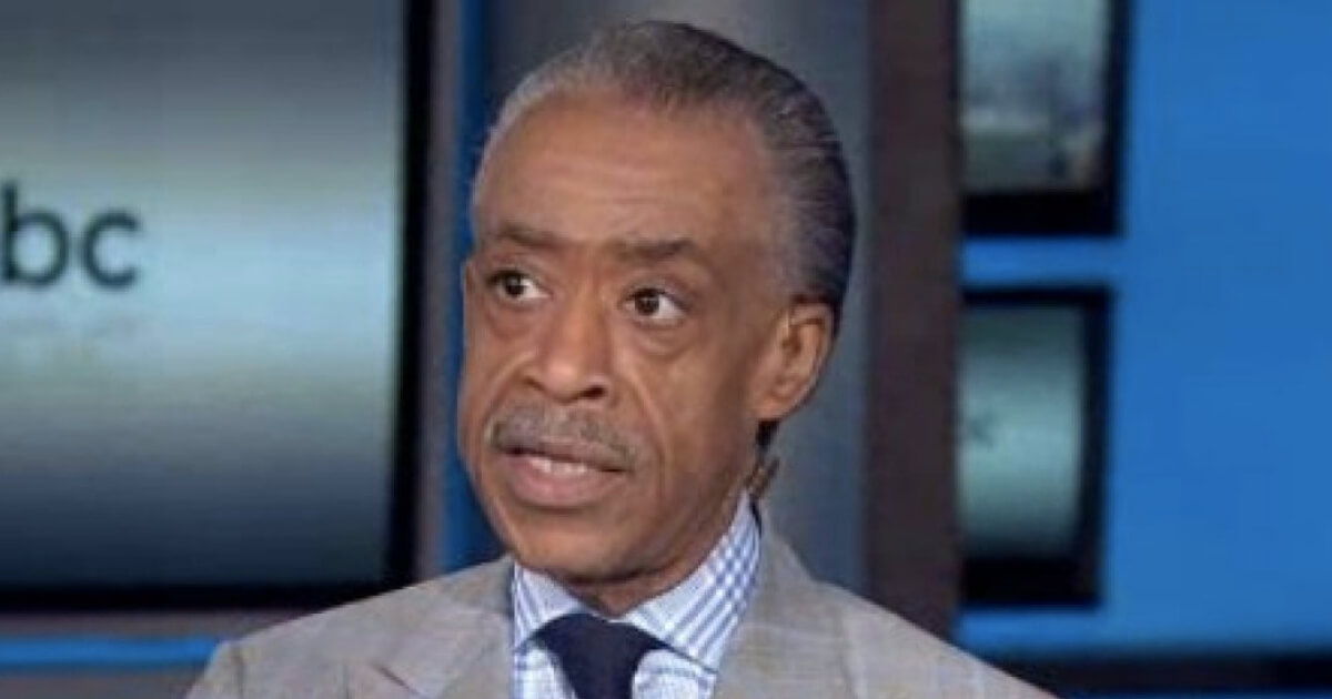 Al Sharpton during an appearance on MSNBC.