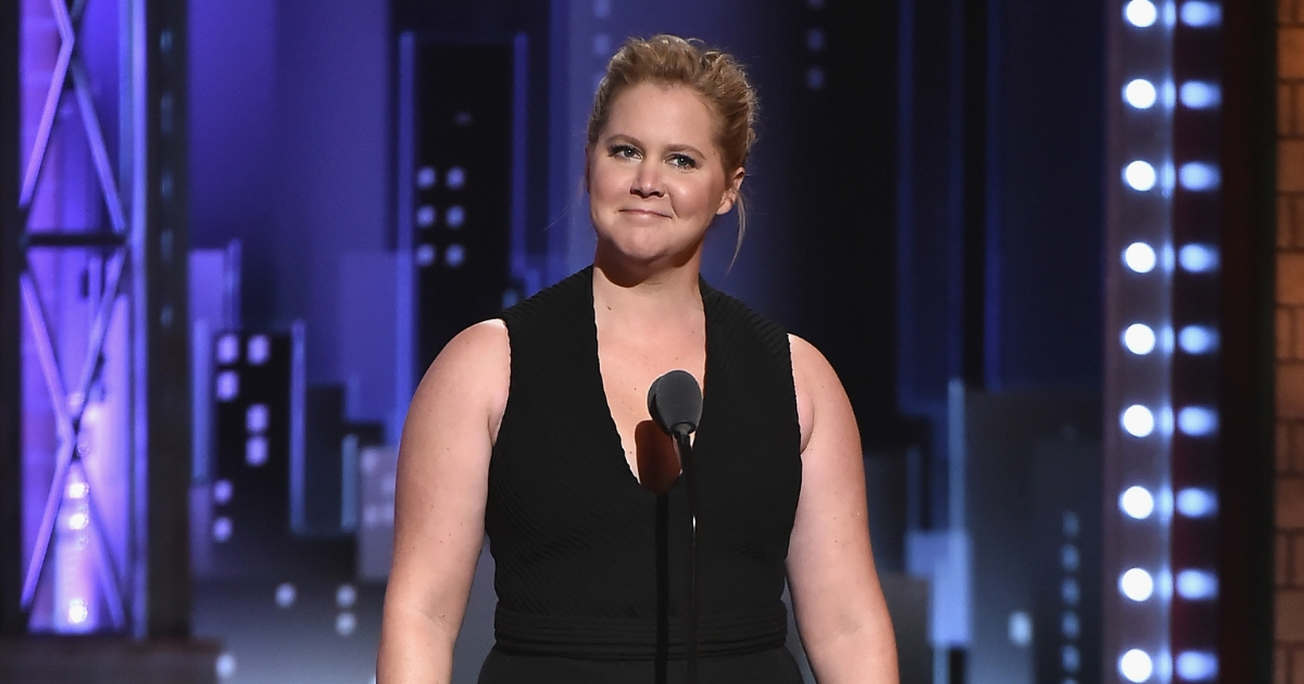 Amy Schumer speaks onstage during the 72nd Annual Tony Awards at Radio City Music Hall on June 10, 2018, in New York City.