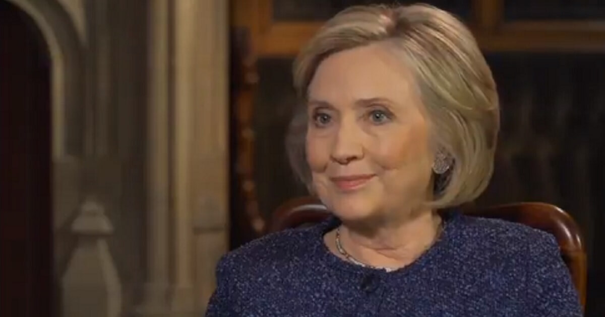 Hillary Clinton during CNN interview.