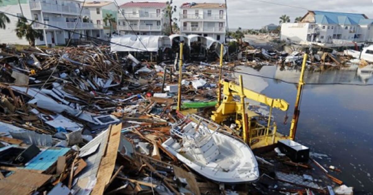 Buildings, boats and other property in Mexico City, Florida, were devastated when Hurricane Michael roared through on Wednesday.