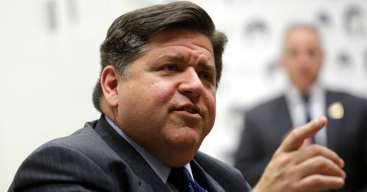 Illinois gubernatorial candidate J.B. Pritzker campaigns in Chicago on Oct. 1.