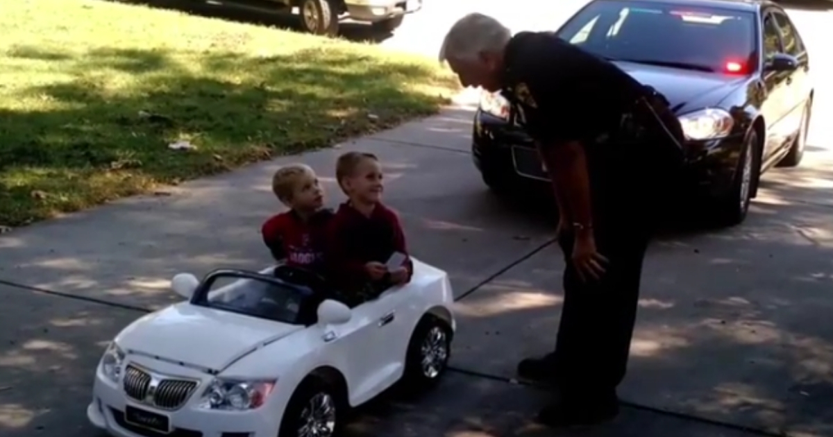 Kids Pulled Over