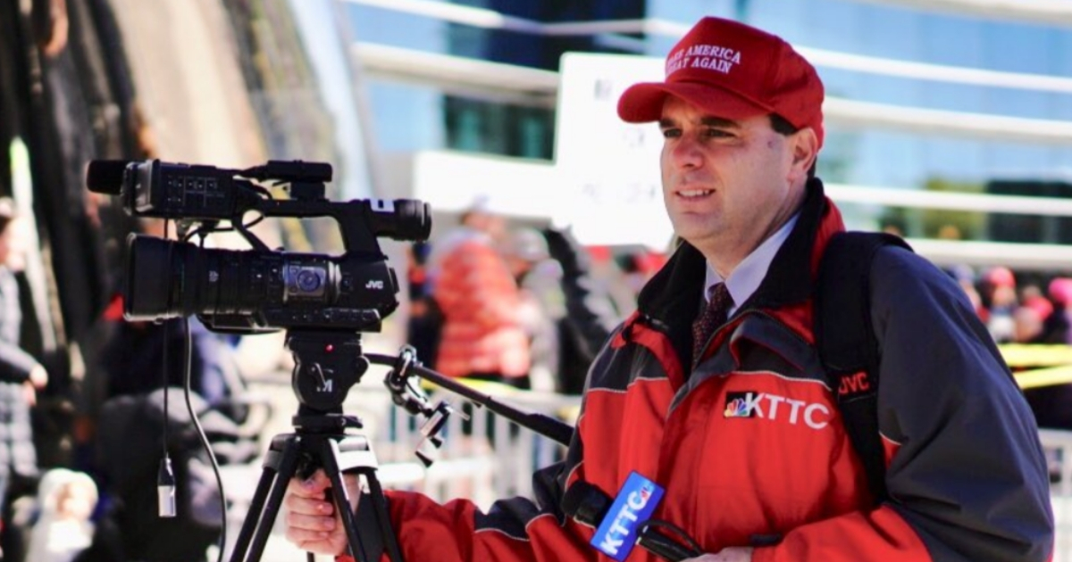 Minnesota TV reporter James Brunner was fired for wearing a Make America Great Again hat while covering a rally for President Donald Trump.