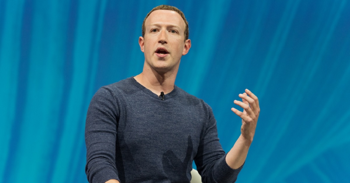 Facebook CEO Mark Zuckerberg is pictured at a technology conference in Paris in May.