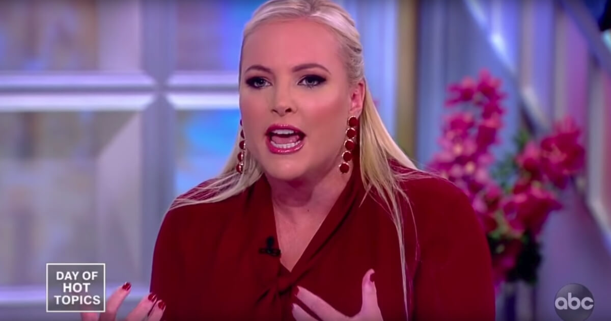 Meghan McCain talks about how she dealt with grief over her father's death Tuesday on "The View."