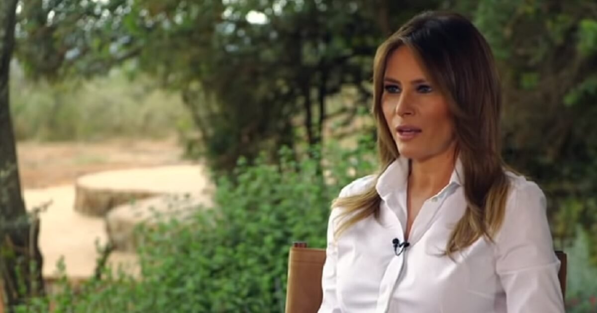 Melania Trump sits for an interview with ABC News that was recorded during her trip to Africa during the first week of October.