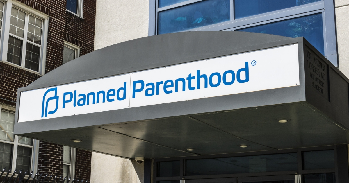 The entrance to a Planned Parenthood facility